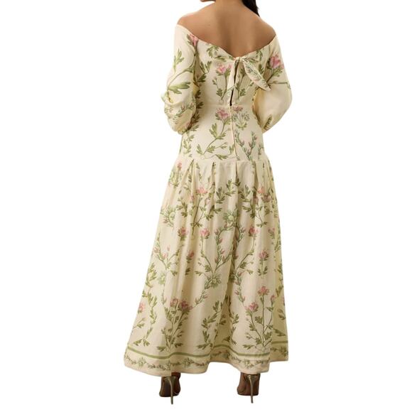 Agua by Agua Bendita Senlis Oasis Dress in Multi, Size M - Picture 3 of 9